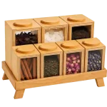 سرویس پاسماوری چوبی PLY-01 شامل ۷ بانکه روی استند